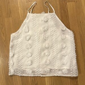 White Dressy Tank